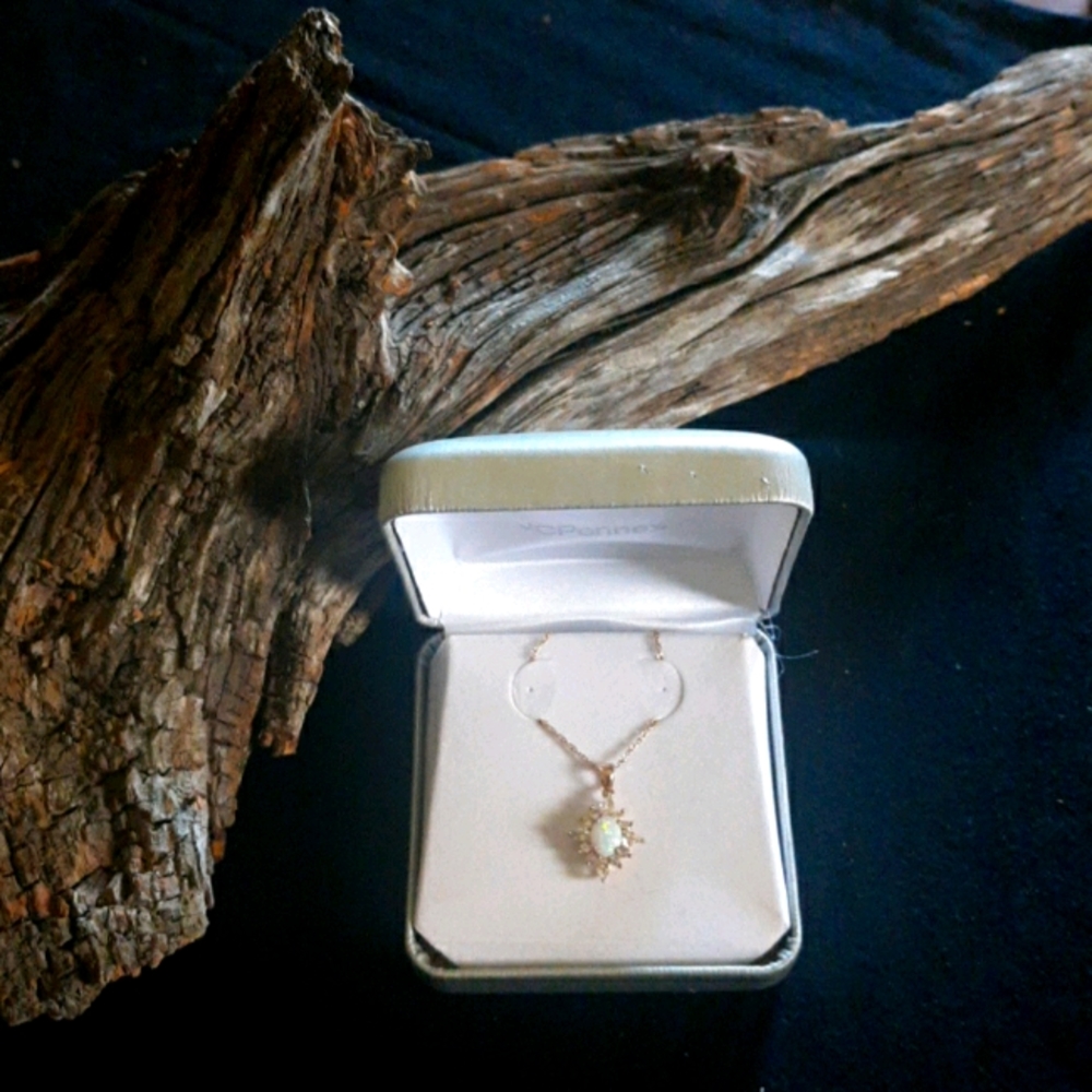 Opal necklace